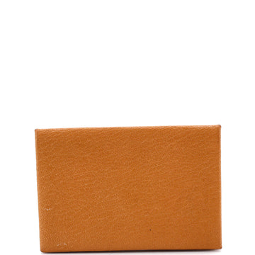 Hermes Calvi Card Holder Verso Chevre Mysore