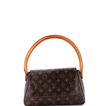 Louis Vuitton Looping Handbag Monogram Canvas Mini