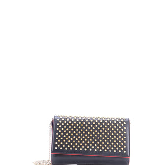 Christian Louboutin Paloma Clutch Spiked Leather