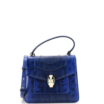Bvlgari Serpenti Forever Top Handle Bag Karung Small
