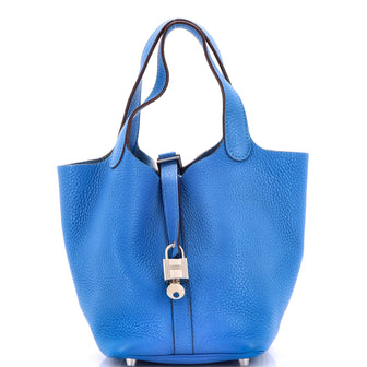 Hermes Picotin Lock Bag Clemence PM