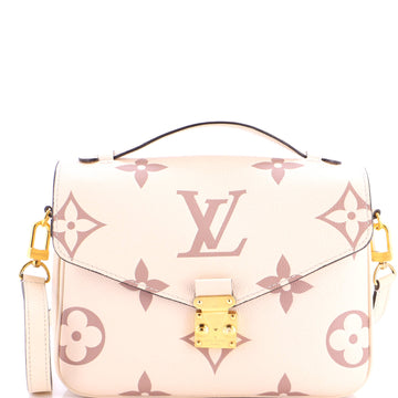 Louis Vuitton Pochette Metis Bicolor Monogram Empreinte Giant
