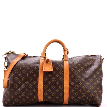 Louis Vuitton Keepall Bandouliere Bag Monogram Canvas 55