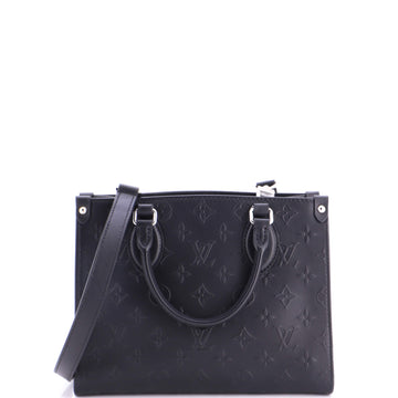 Louis Vuitton OnTheGo Tote Monogram Bold Leather PM