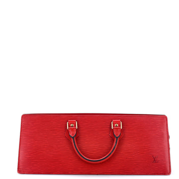 Louis Vuitton Sac Triangle Handbag Epi Leather