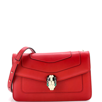 Bvlgari Serpenti Forever Shoulder Bag Leather Small