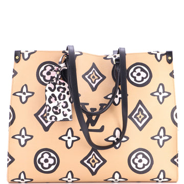 Louis Vuitton OnTheGo Tote Wild at Heart Monogram Giant GM