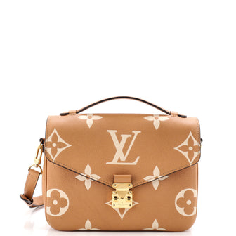 Louis Vuitton Pochette Metis Bicolor Monogram Empreinte Giant