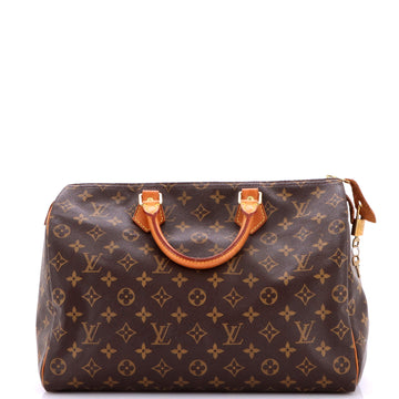 Louis Vuitton Speedy Handbag Monogram Canvas 35