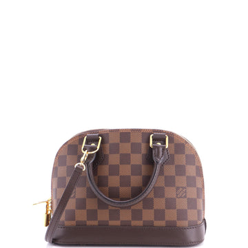 Louis Vuitton Alma Handbag Damier BB