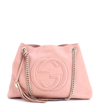 Gucci Soho Chain Strap Shoulder Bag Leather Medium
