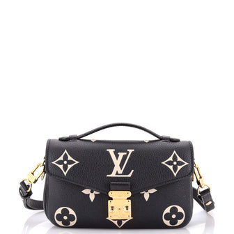 Louis Vuitton Pochette Metis Bicolor Monogram Empreinte Giant East West