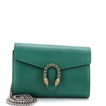 Gucci Dionysus Chain Wallet Leather with Embellished Detail Small