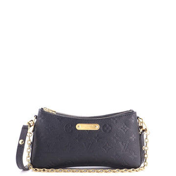 Louis Vuitton Liv Pochette Monogram Embossed Leather