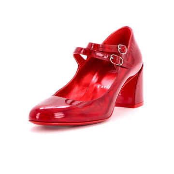 Christian Louboutin Women's Miss Jane Mary Jane Pumps Patent 55