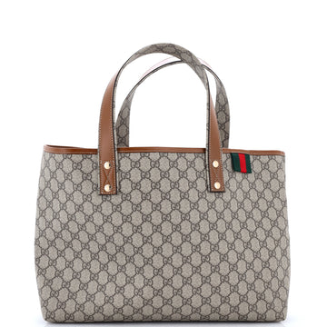 Gucci Web Loop Tote GG Coated Canvas Medium