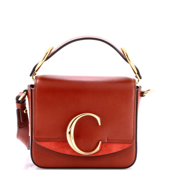 Chloe C Flap Bag Leather Mini