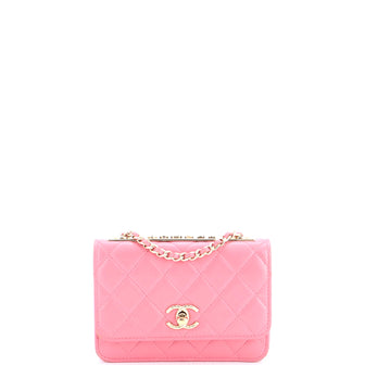 Chanel Trendy CC Wallet on Chain Quilted Lambskin Mini