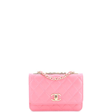 Chanel Trendy CC Wallet on Chain Quilted Lambskin Mini