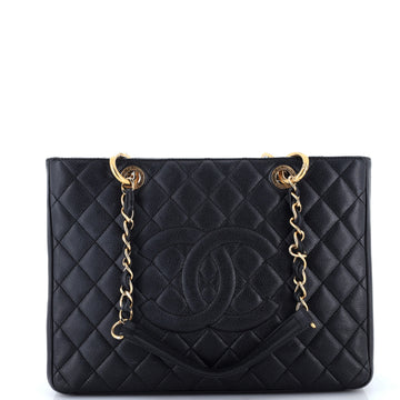 Chanel Grand Shopping Tote Quilted Calfskin