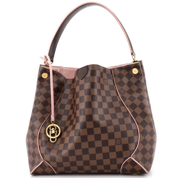 Louis Vuitton Caissa Hobo Damier with Leather