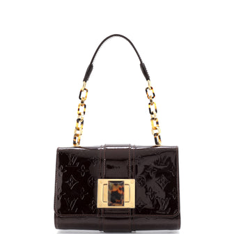 Louis Vuitton Vermont Avenue Handbag Monogram Vernis