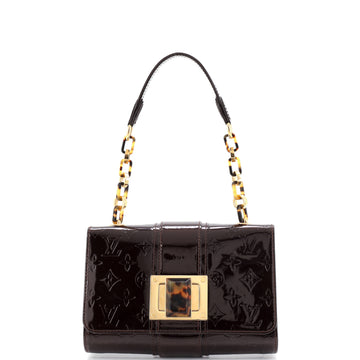 Louis Vuitton Vermont Avenue Handbag Monogram Vernis