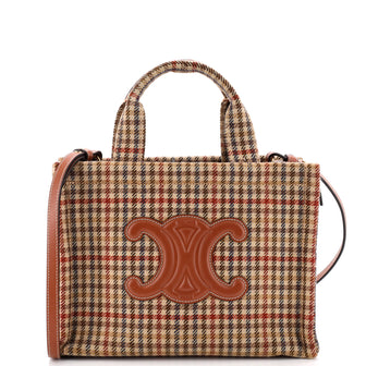 Celine Cabas Thais Tote Tweed Small