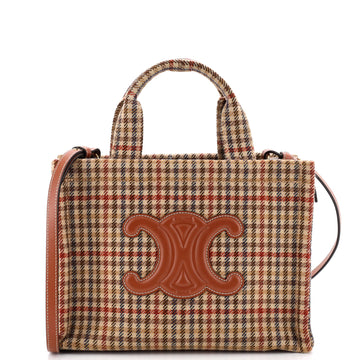 Celine Cabas Thais Tote Tweed Small