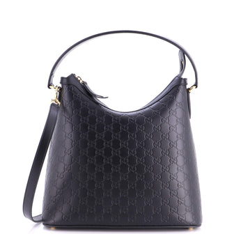 Gucci Linea A Hobo Guccissima Leather