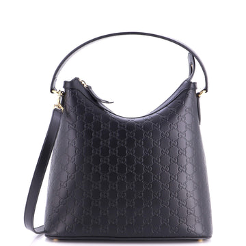 Gucci Linea A Hobo Guccissima Leather