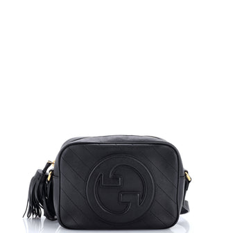 Gucci Blondie NM Camera Shoulder Bag Diagonal Quilted Leather Small