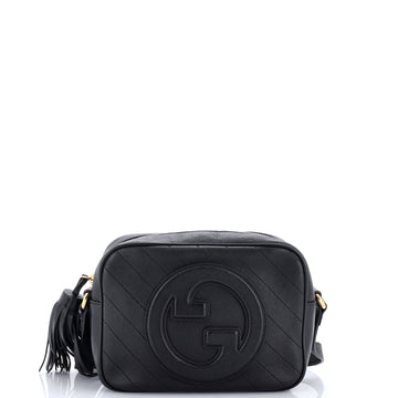 Gucci Blondie NM Camera Shoulder Bag Diagonal Quilted Leather Small