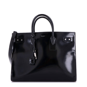 Saint Laurent Sac de Jour Thin Bag Patent Large