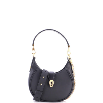 Bvlgari Serpenti Ellipse Crossbody Bag Leather Mini
