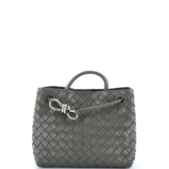Bottega Veneta Andiamo Top Handle Bag Intrecciato Nappa Small