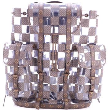 Louis Vuitton Christopher Backpack Limited Edition Monogram Chess Canvas and PVC GM