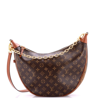 Louis Vuitton Loop Hobo Reverse Monogram Canvas