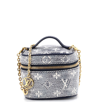 Louis Vuitton Vanity Case Monoglam Jacquard Canvas Micro