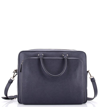 Prada Convertible Travel Briefcase Saffiano Leather