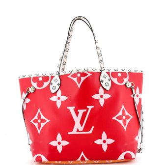 Louis Vuitton Neverfull NM Tote Limited Edition Colored Monogram Giant MM