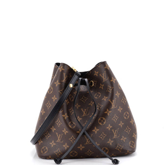 Louis Vuitton NeoNoe Handbag Monogram Canvas with Leather MM