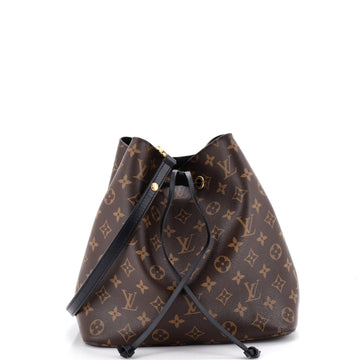Louis Vuitton NeoNoe Handbag Monogram Canvas with Leather MM