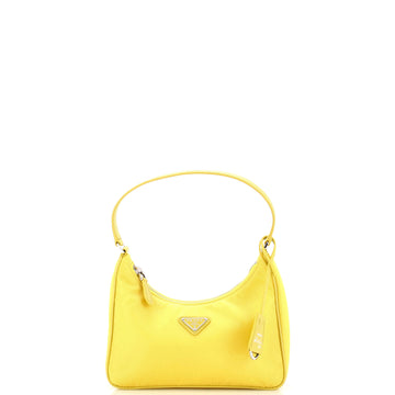 Prada Re-Edition 2005 Hobo Tessuto with Saffiano Leather Mini