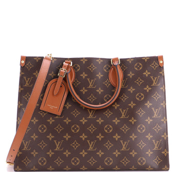 Louis Vuitton OnTheGo Organizer Tote Monogram Canvas