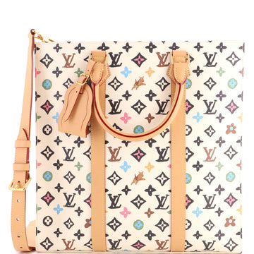 Louis Vuitton Sac Plat Bag Tyler the Creator Multicolor Monogram Craggy Canvas