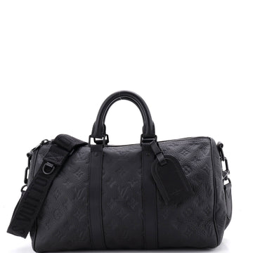Louis Vuitton Keepall Bandouliere Bag Monogram Taurillon Leather 35
