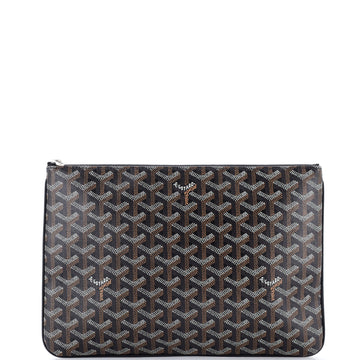 Goyard Senat Zip Pouch Coated Canvas MM