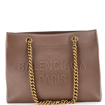 Balenciaga Duty Free Chain Tote Leather Medium
