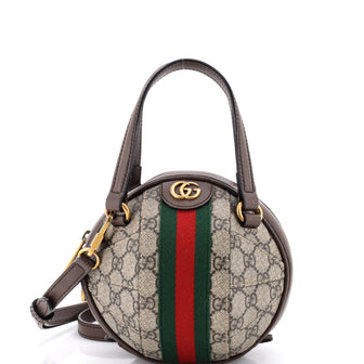 Gucci Ophidia Basketball Bag GG Coated Canvas Mini